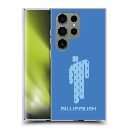 Billie Eilish Key Art Blohsh Blue Soft Gel Case for Samsung Galaxy S24 Ultra 5G