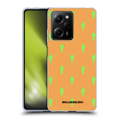 Billie Eilish Key Art Blohsh Pattern Soft Gel Case for Xiaomi Redmi Note 12 Pro 5G