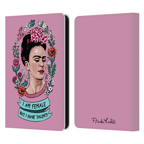 Frida Kahlo Art & Quotes Feminism Leather Book Wallet Case Cover For Amazon Kindle 11th Gen 6in 2022