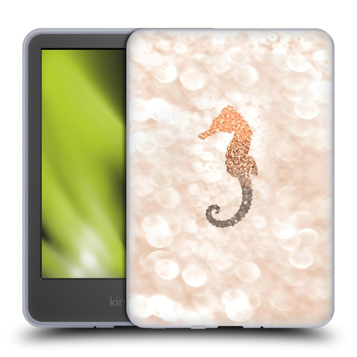 Monika Strigel Champagne Gold Seahorse Soft Gel Case for Amazon Kindle 11th Gen 6in 2022