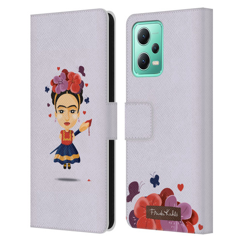 Frida Kahlo Doll Solo Leather Book Wallet Case Cover For Xiaomi Redmi Note 12 5G