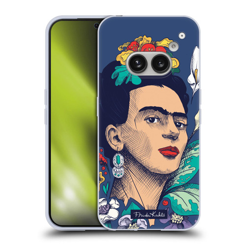 Frida Kahlo Sketch Flowers Soft Gel Case for Nothing Phone (2a)