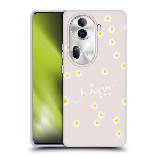 Monika Strigel Happy Daisy Nude Soft Gel Case for OPPO Reno11 Pro