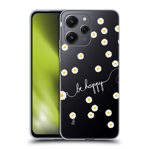 Monika Strigel Happy Daisy Clear Soft Gel Case for Xiaomi Redmi 12