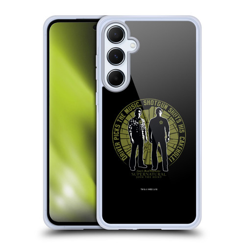 Supernatural Graphic Sam & Dean Soft Gel Case for Samsung Galaxy A55 5G