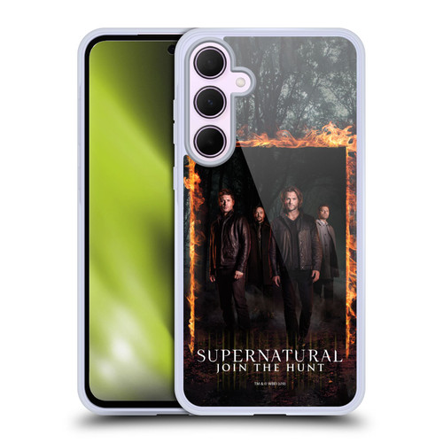 Supernatural Key Art Sam, Dean, Castiel & Crowley Soft Gel Case for Samsung Galaxy A35 5G