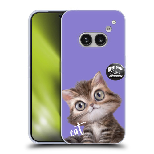 Animal Club International Faces Persian Cat Soft Gel Case for Nothing Phone (2a)