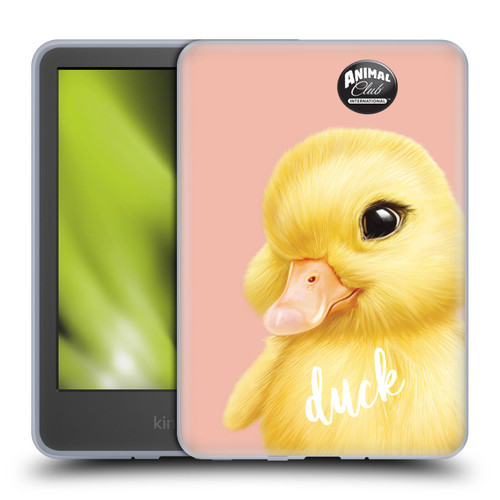 Animal Club International Faces Duck Soft Gel Case for Amazon Kindle 11th Gen 6in 2022