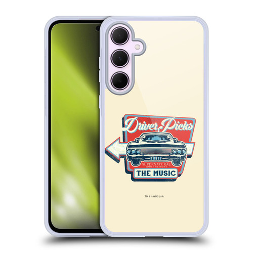 Supernatural Vectors Driver Picks Soft Gel Case for Samsung Galaxy A35 5G