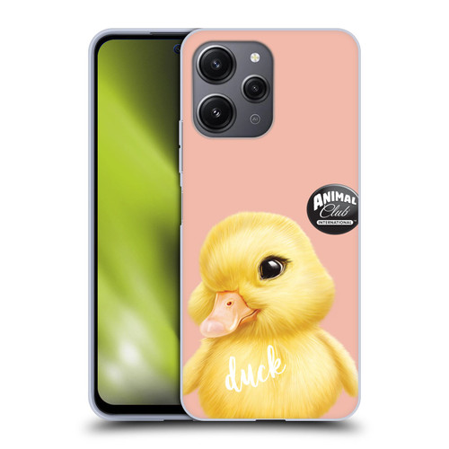 Animal Club International Faces Duck Soft Gel Case for Xiaomi Redmi 12
