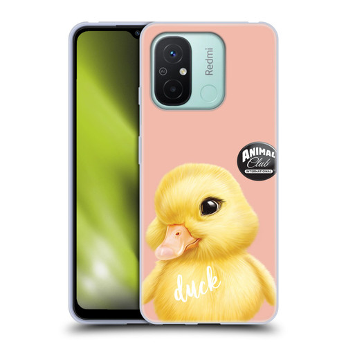 Animal Club International Faces Duck Soft Gel Case for Xiaomi Redmi 12C