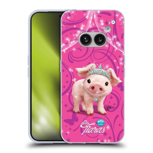 Animal Club International Pet Royalties Pig Soft Gel Case for Nothing Phone (2a)