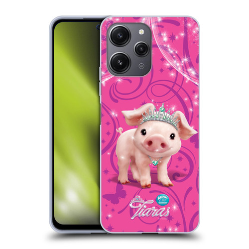 Animal Club International Pet Royalties Pig Soft Gel Case for Xiaomi Redmi 12