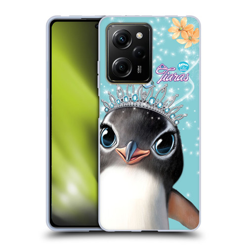 Animal Club International Royal Faces Penguin Soft Gel Case for Xiaomi Redmi Note 12 Pro 5G