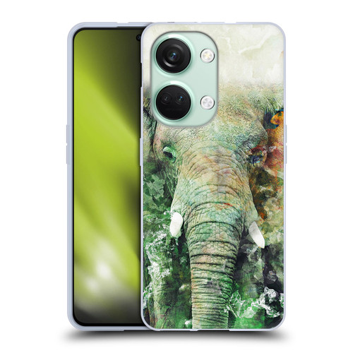 Riza Peker Animals Elephant Soft Gel Case for OnePlus Nord 3 5G