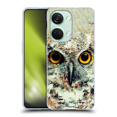 Riza Peker Animals Owl II Soft Gel Case for OnePlus Nord 3 5G
