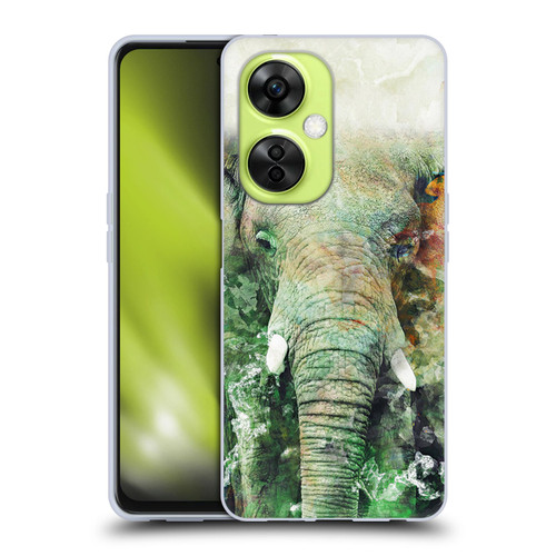 Riza Peker Animals Elephant Soft Gel Case for OnePlus Nord CE 3 Lite 5G