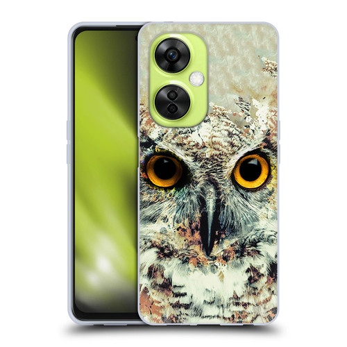 Riza Peker Animals Owl II Soft Gel Case for OnePlus Nord CE 3 Lite 5G