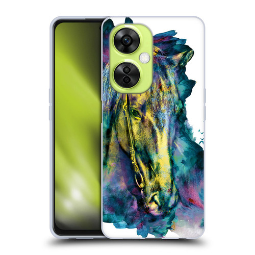 Riza Peker Animals Horse Soft Gel Case for OnePlus Nord CE 3 Lite 5G