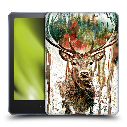 Riza Peker Animals Deer Soft Gel Case for Amazon Kindle Paperwhite 5 (2021)