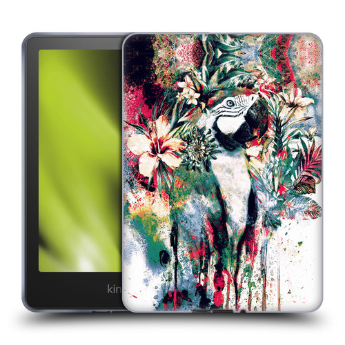 Riza Peker Animals Parrot Soft Gel Case for Amazon Kindle Paperwhite 5 (2021)