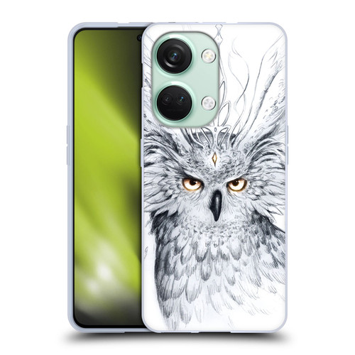 Jonas "JoJoesArt" Jödicke Wildlife Owl Soft Gel Case for OnePlus Nord 3 5G