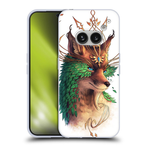 Jonas "JoJoesArt" Jödicke Wildlife Fox Coloured Soft Gel Case for Nothing Phone (2a)