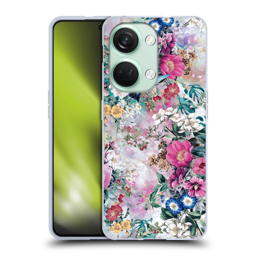 Riza Peker Florals Birds Soft Gel Case for OnePlus Nord 3 5G