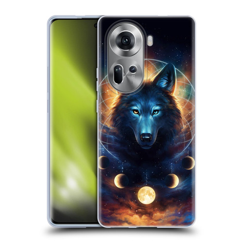 Jonas "JoJoesArt" Jödicke Wildlife 2 Dreamcatcher Wolf Soft Gel Case for OPPO Reno11