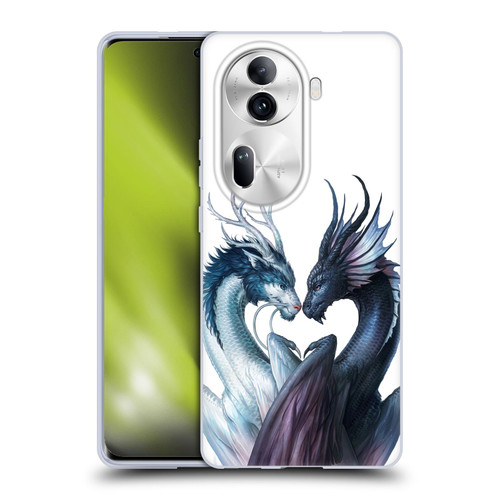 Jonas "JoJoesArt" Jödicke Wildlife 2 Yin And Yang Dragons Soft Gel Case for OPPO Reno11 Pro