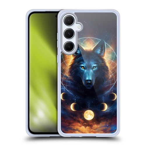 Jonas "JoJoesArt" Jödicke Wildlife 2 Dreamcatcher Wolf Soft Gel Case for Samsung Galaxy A55 5G