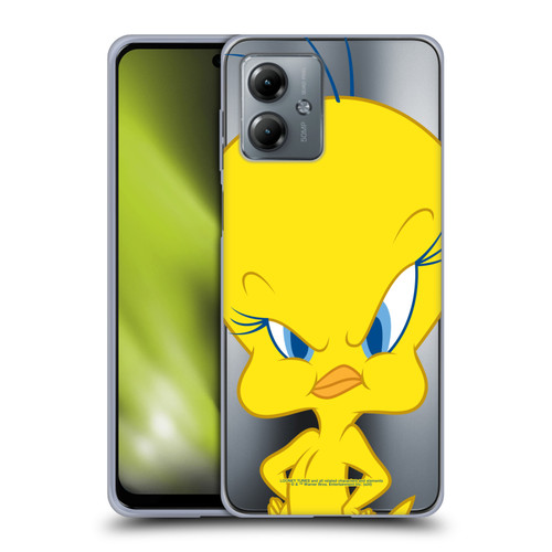 Looney Tunes Characters Tweety Soft Gel Case for Motorola Moto G14