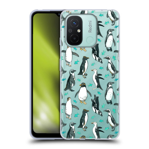 Micklyn Le Feuvre Animals 2 Little Penguins And Fish Soft Gel Case for Xiaomi Redmi 12C