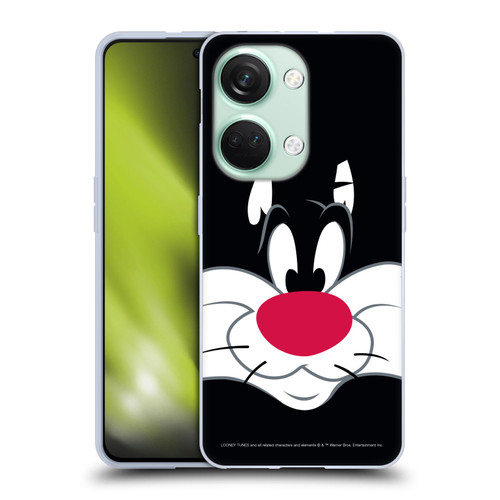 Looney Tunes Full Face Sylvester The Cat Soft Gel Case for OnePlus Nord 3 5G
