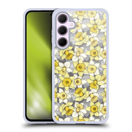Micklyn Le Feuvre Florals Daffodil Daze Soft Gel Case for Samsung Galaxy A35 5G