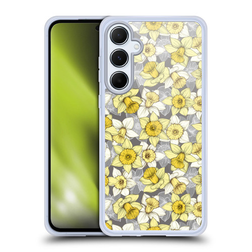 Micklyn Le Feuvre Florals Daffodil Daze Soft Gel Case for Samsung Galaxy A55 5G