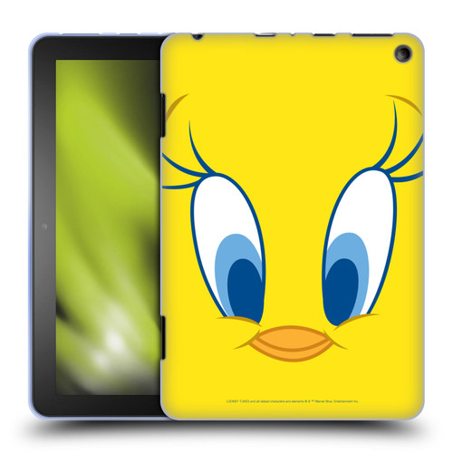 Looney Tunes Full Face Tweety Soft Gel Case for Amazon Fire HD 8/Fire HD 8 Plus 2020