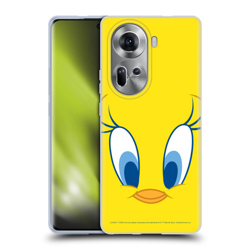 Looney Tunes Full Face Tweety Soft Gel Case for OPPO Reno11