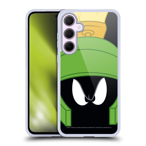 Looney Tunes Full Face Marvin The Martian Soft Gel Case for Samsung Galaxy A35 5G