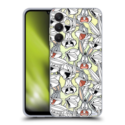 Looney Tunes Patterns Bugs Bunny Soft Gel Case for Samsung Galaxy A25 5G