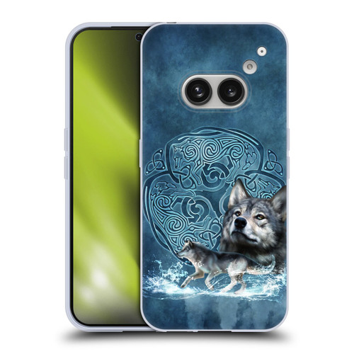 Brigid Ashwood Celtic Wisdom Wolf Soft Gel Case for Nothing Phone (2a)