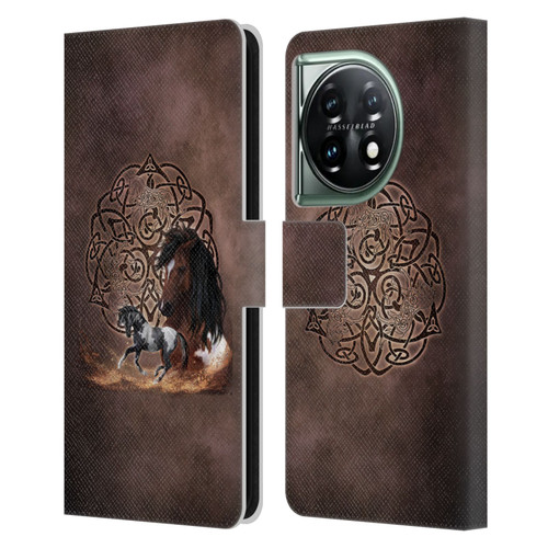 Brigid Ashwood Celtic Wisdom Horse Leather Book Wallet Case Cover For OnePlus 11 5G