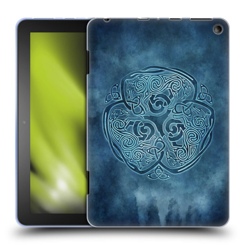 Brigid Ashwood Celtic Wisdom Knot Wolf Soft Gel Case for Amazon Fire HD 8/Fire HD 8 Plus 2020