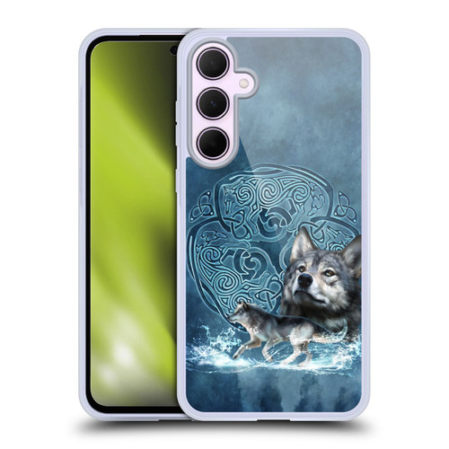 Brigid Ashwood Celtic Wisdom Wolf Soft Gel Case for Samsung Galaxy A35 5G