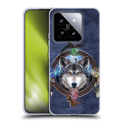 Brigid Ashwood Celtic Wisdom Wolf Guide Soft Gel Case for Xiaomi 14