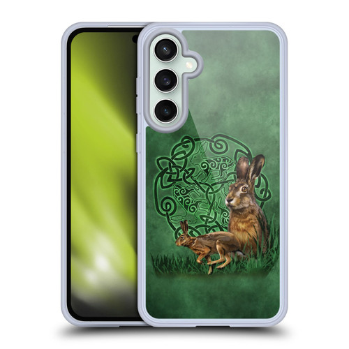 Brigid Ashwood Celtic Wisdom 2 Hare Soft Gel Case for Samsung Galaxy S23 FE 5G