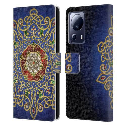 Brigid Ashwood Celtic Wisdom 3 Rose Leather Book Wallet Case Cover For Xiaomi 13 Lite 5G