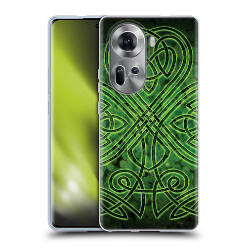 Brigid Ashwood Celtic Wisdom 3 Irish Shamrock Soft Gel Case for OPPO Reno11