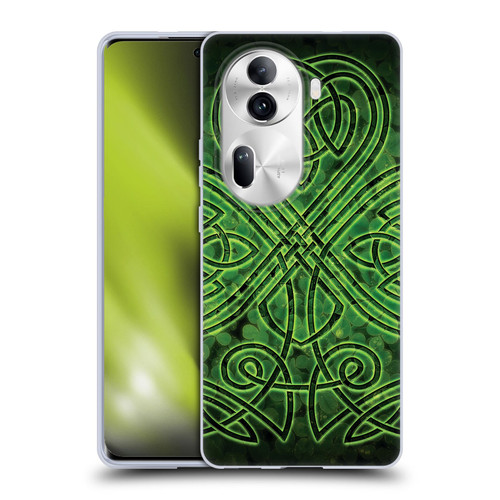 Brigid Ashwood Celtic Wisdom 3 Irish Shamrock Soft Gel Case for OPPO Reno11 Pro