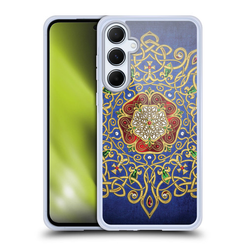Brigid Ashwood Celtic Wisdom 3 Rose Soft Gel Case for Samsung Galaxy A55 5G